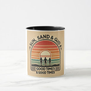 Mug Beach Vibes Sunset Amitié Objectifs