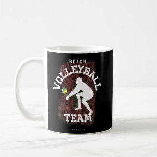 Mug Beach Volleyball Maroc Drapeau Aimer Volleyball Jo