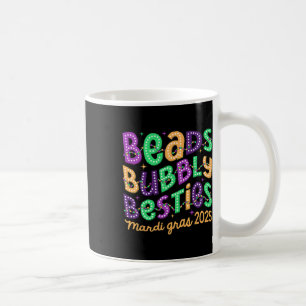 Mug Beads Besties Bubbly Mardi Gras 2025 Carnival Part