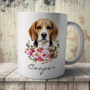 Mug Béagle aquarelle