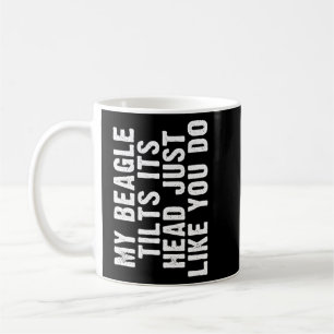 Mug Beagle Chien Tilt Tête Mignonne Hommes Femmes