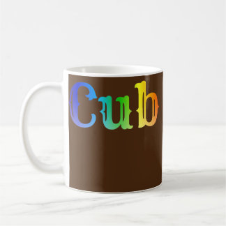 Mug Bear Cub Gay pride Bear Daddy Rainbow LGBTQ Pride