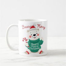 Beary Joyeux Ours polaire de Noël