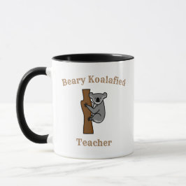 Mug Beary Koalafied Enseignant