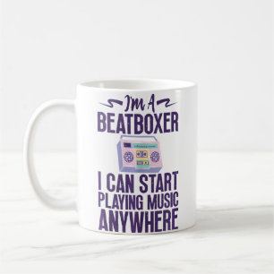 Mug Beatboxeur jouant de la musique Beatbox Amateur de