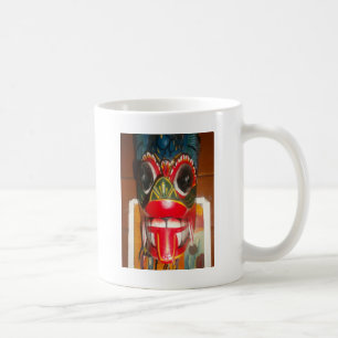 Mug Beau art traditionnel sri-lankais de masques de fe