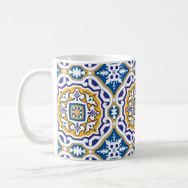 Mug 💙 Beau azulejos bleu azulejos IV XXL (Gauche)
