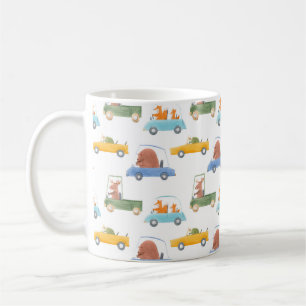Mug Beau bébé motif sans soudure avec mignonette