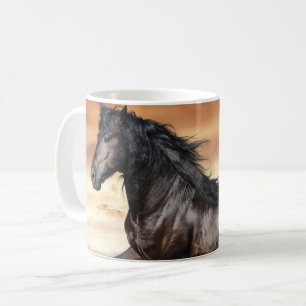 Mug Beau Cheval Noir