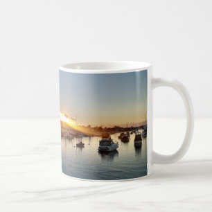 Mug Beau coucher de soleil au port de Balboa Island