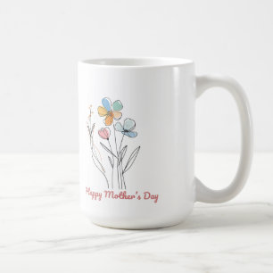 Mug Beau enveloppement de la fête des mères