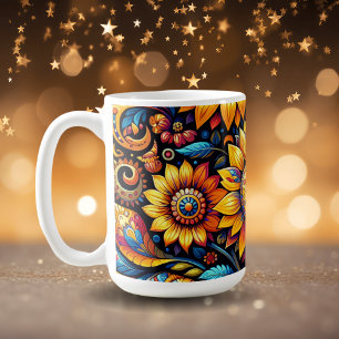 Mug Beau Hyperréaliste Sunflower Art