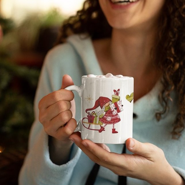Mug Beau Noël GNOME (Créateur téléchargé)