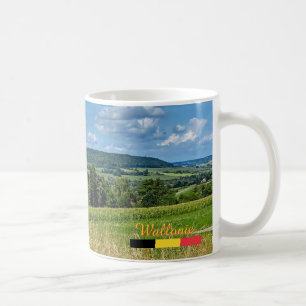 Mug Beau paysage en Wallonie, voyage