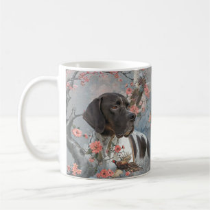 Mug Beau pointeur avec faisans