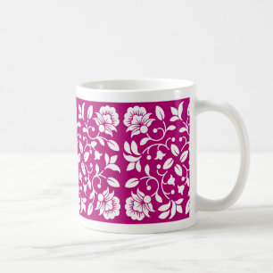 Mug Beau rose et blanc