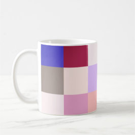 Mug Beau Style Plaid Multicolor