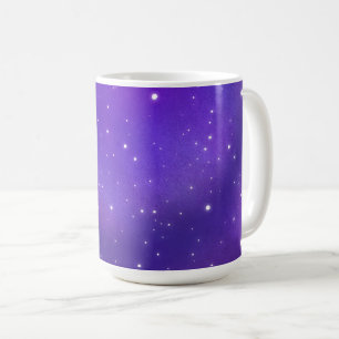 Mug Beau violet étoile Sky Galaxy Art