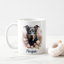Beauceron - Oeufs de Pâques et fleurs de cerisiers