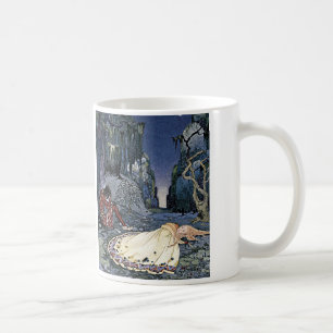 Mug Beauté couchée Princesse Magie Vintage Romance