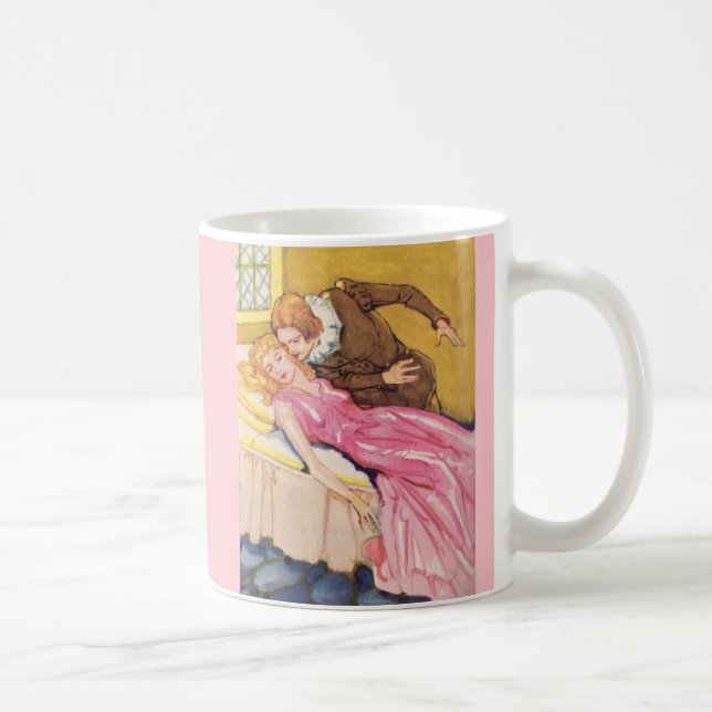 Mug Beauté de sommeil de baiser de prince charme (Droite)