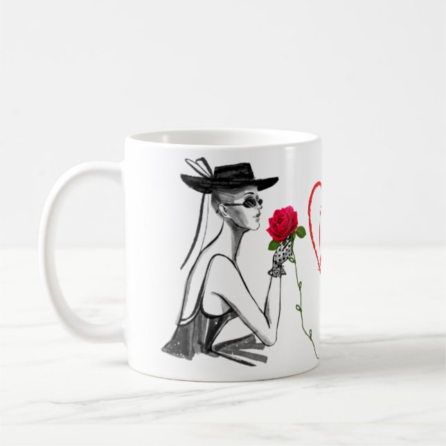 Mug Beauté et amour (Gauche)