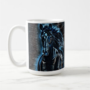 Mug Beauté occidentale Wild Mustang Blue Tones