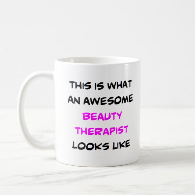 Mug beauté thérapeute, génial (Gauche)