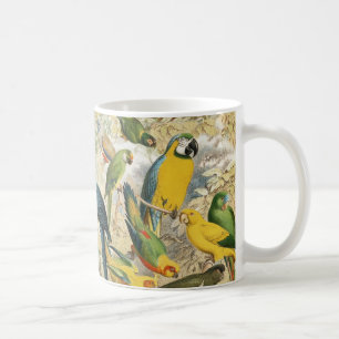 Mug Beaux Parrots Tropicaux Colorés