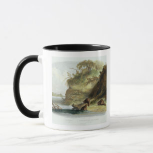 Mug Beaver la hutte sur le Missouri, plaquez 17 du