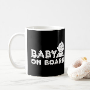 Mug Bébé à bord faire-part de grossesse
