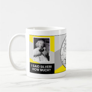 Mug Bébé argenté