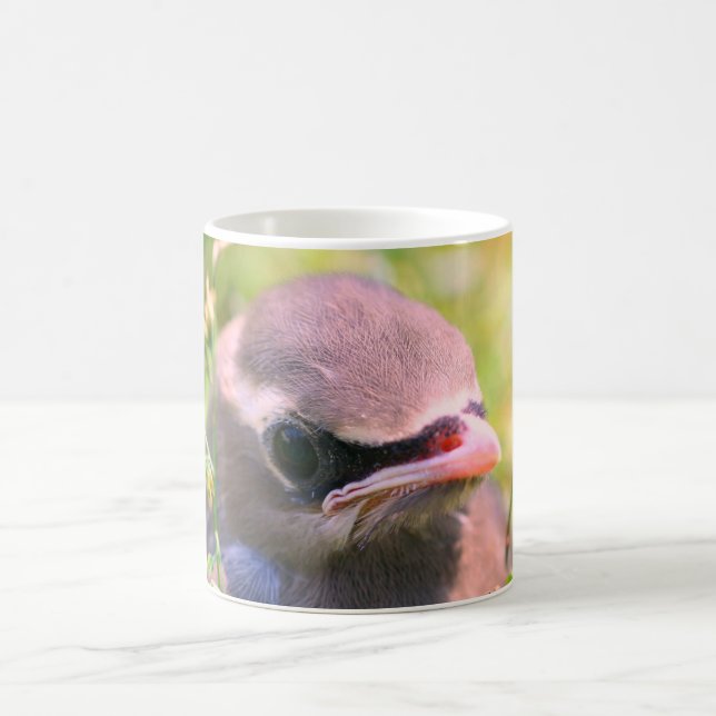 Mug Bébé cirage Oiseau Visage Nature Personnalisée (Centre)