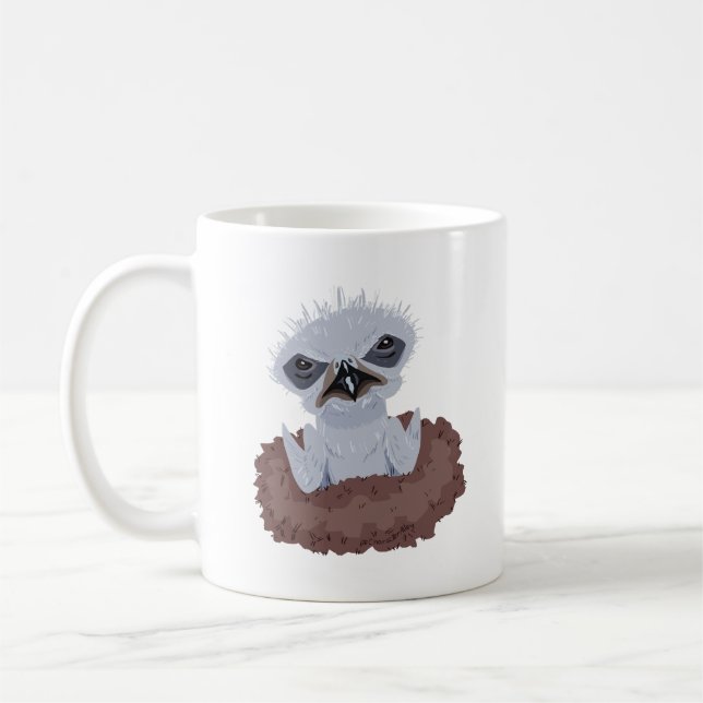 Mug Bébé d'aigle à tête blanche (Gauche)
