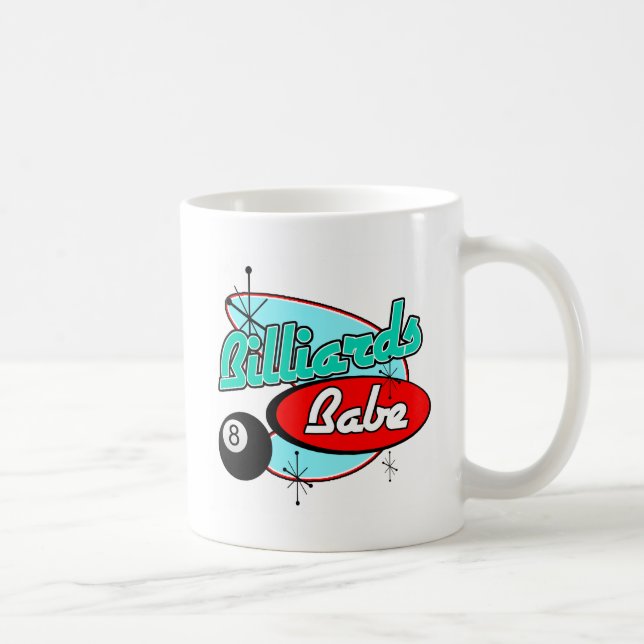 Mug Bébé de Billards (Droite)