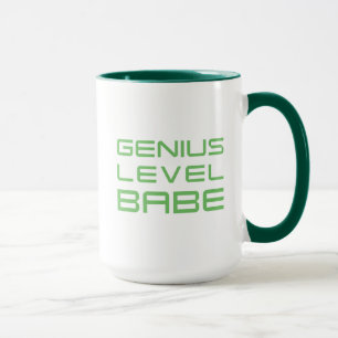 Mug Bébé de niveau de génie de la flèche  