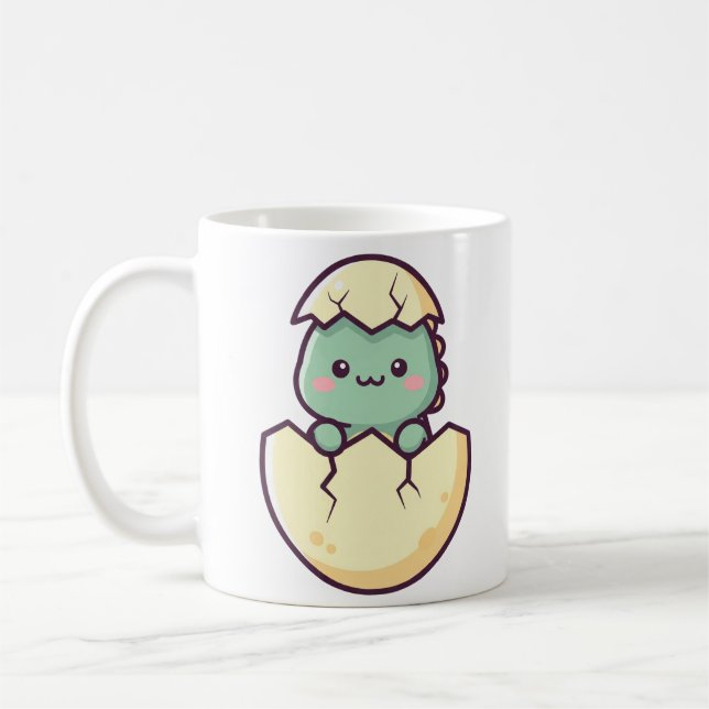 Mug Bébé Dino Hatchling (Gauche)