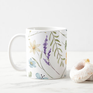 Mug Bébé en fleurs de jardin sauvage