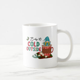 Mug Bébé Il fait froid dehors   Gnome de Noël