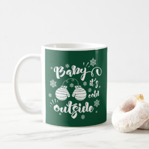 Mug Bébé il fait froid dehors mignon mitaines hiver