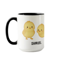 Bébé Levé à la main Chick Personnalisé mignon