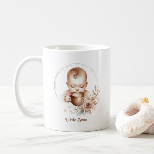 Mug Bébé Little Bean (Avec donut)