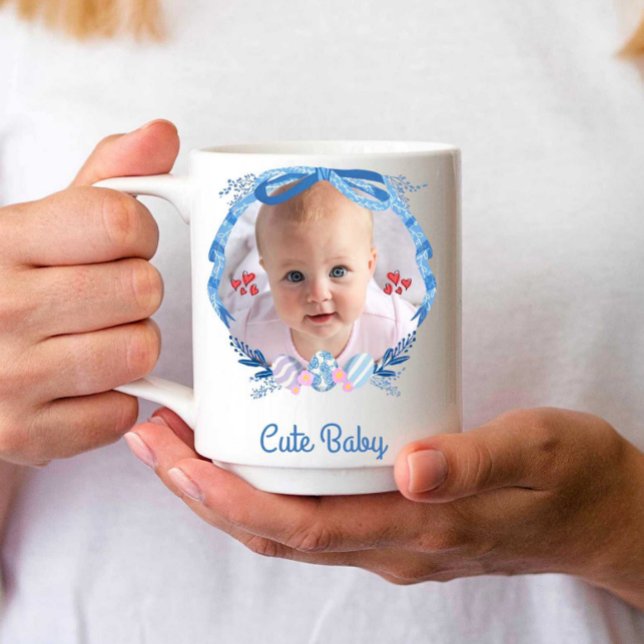 Mug Bébé mignon personnalisé | Moderne | (Créateur téléchargé)