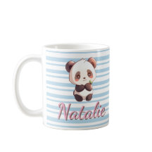 Bébé Panda Mignon Nom Personnalisé