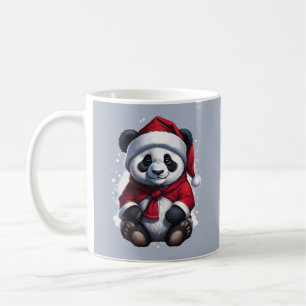 Mug Bébé Panda Père Noël Noël