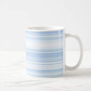 Mug Bébé rayures bleues