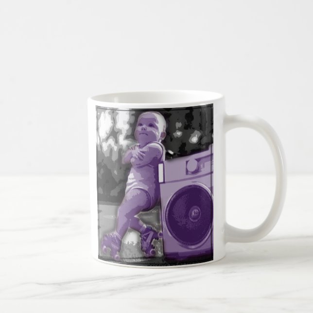 Mug Bébé Rouleau Mignon (Droite)