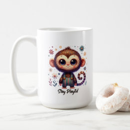 Mug Bébé singe mignon
