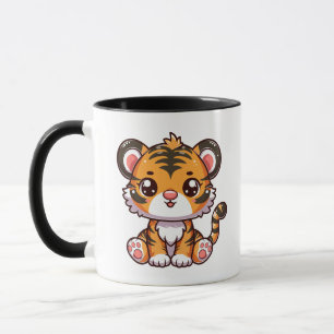 Mug Bébé tigre mignon assis