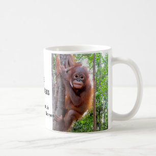Mug Bébé Uttuh de conservation d'orang-outan